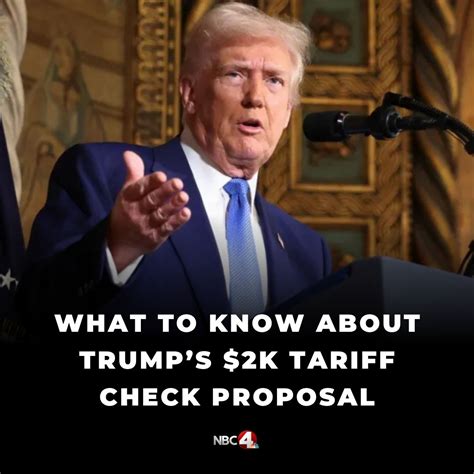 NBC4 - Here’s what to know about Trump’s $2,000 tariff... | Facebook