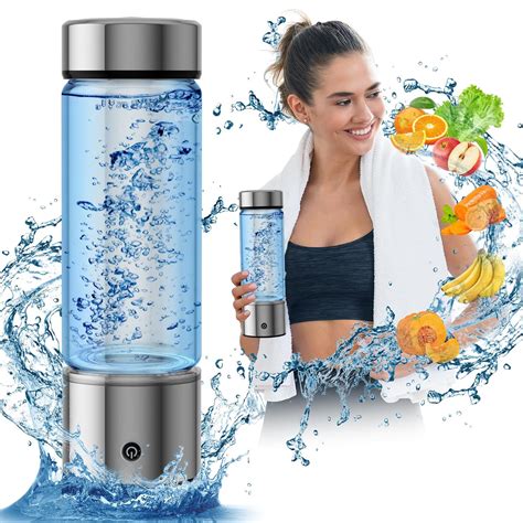 Yayabb Hydrogen Water Bottle,2024 New Hydrogen Water Generator, 14 oz ...