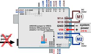 Pololu Dual G2 High-Power Motor Driver 24v14 Shield for Arduino at MG ...