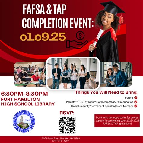 FAFSA & TAP Completion Event | Fort Hamilton High School