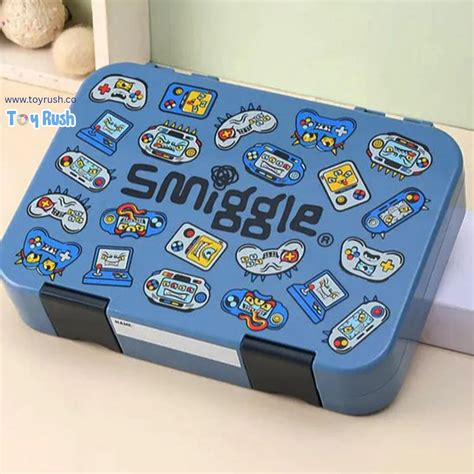Smiggle Happy Medium Bento Lunchbox | 758ml | 4 Compartments – Toy Rush