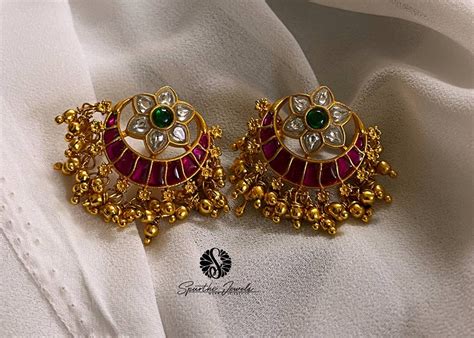 Kundan Earrings in Multi - KE0041 – Spurthi Jewels