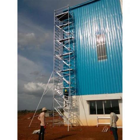 Scaffold Ladder - Aluminium Double Width Scaffold Ladder Manufacturer ...