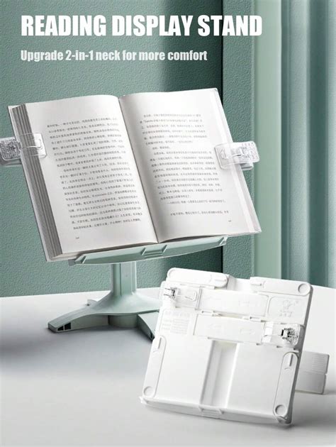1pc Multi-Functional Reading Stand, Adjustable Desktop Book Holder ...