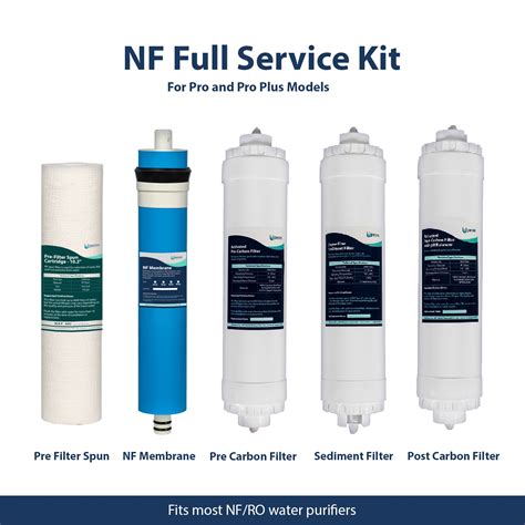 Nano Filtration (NF) Full Service Kit - Pro New Series – Peore