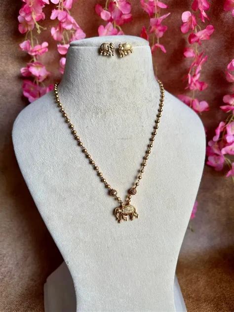 Tusker Gold Bead Chain – Ohbyozy