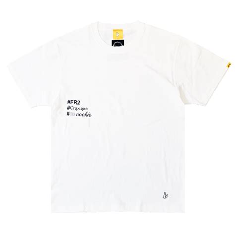 【#FR2×Crux.exe×THEnookie】FXXKING RABBITS TEE - WHITE | HOTEL THE Nookie