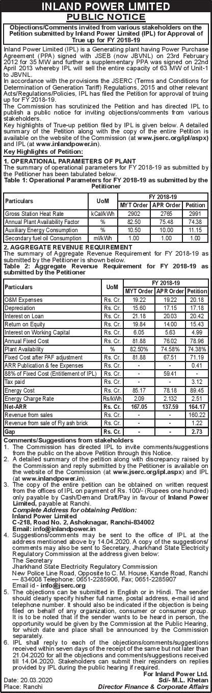 INLAND Power : About US : Our Mission