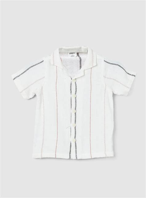 Buy Boys Embroidered Resort Collar Shirt Online at just Rs. 549.0 ...