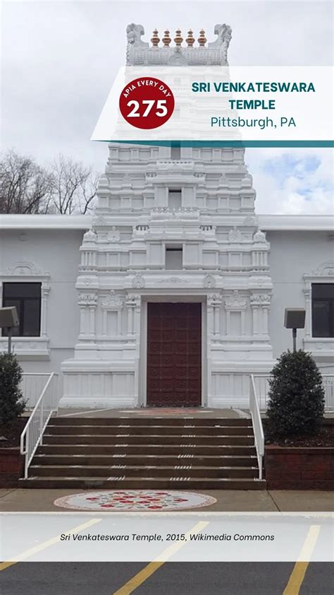 Day 275: Sri Venkateswara Temple, Pittsburgh, Pennsylvania — APIAHiP