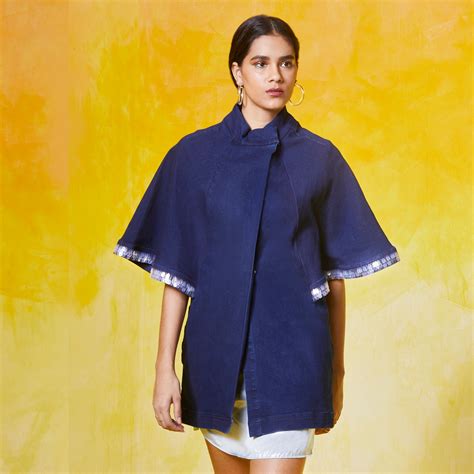 Mini Denim Cape – THERE!