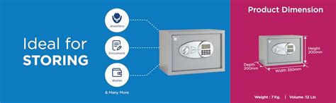 Ozone Safety Solutions Tusker-11 Electronic Safe (Grey) : Amazon.in ...