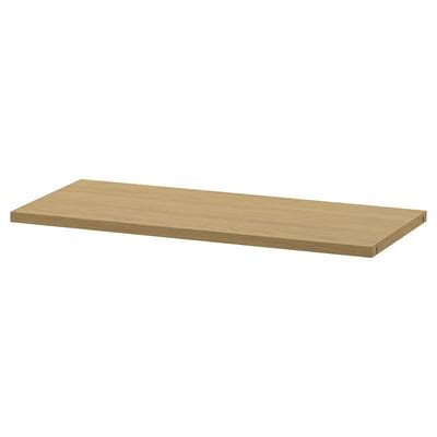 LÅDMAKARE shelf, oak effect, 76x34 cm (301/8x133/8") - IKEA