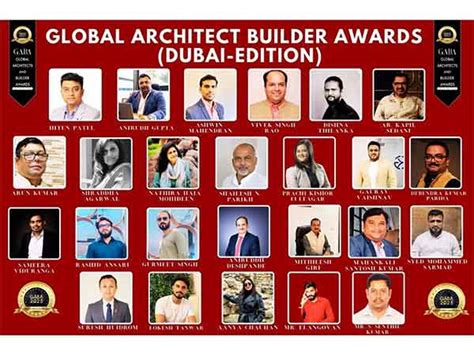 Global Architect Builder Awards 2025: Honoring Excellence In ...