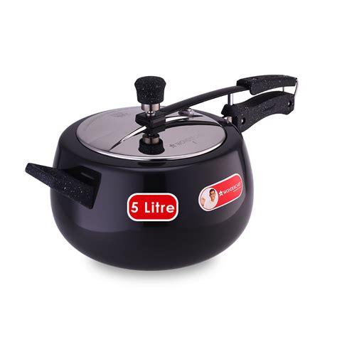 Wonderchef Taurus Hard Anodized Pressure Cooker | Induction Safe