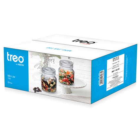 Buy Mini Storage Glass Jar 3PCS, 6PCS Set Online - Treo by Milton