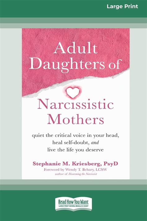 Buy Adult Daughters of Narcissistic Mothers: Quiet the Critical Voice ...