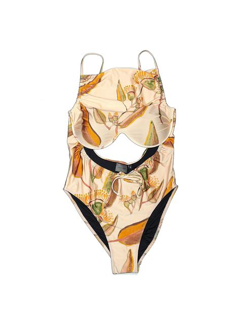 Andrea Iyamah Multi Color Gold One Piece Swimsuit Size XL - 75% off ...