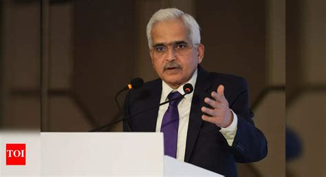 RBI Governor Shaktikanta Das gets top central banker award - Times of India