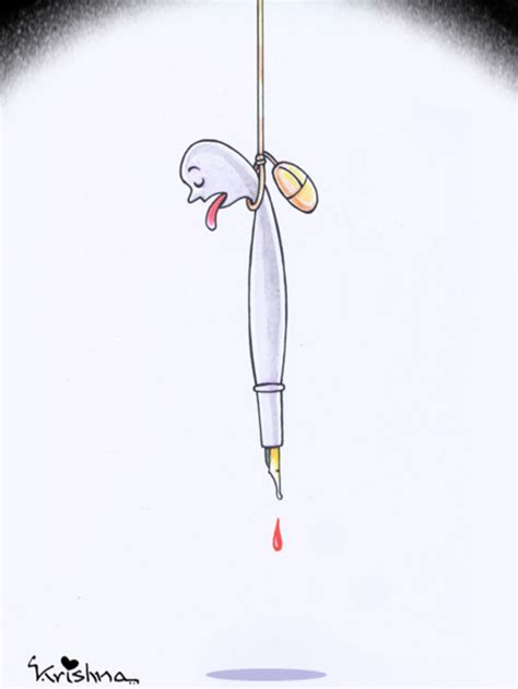 Meet Cartoonist Krishna Kishore Valluri & His Cartoons That Are Sensib