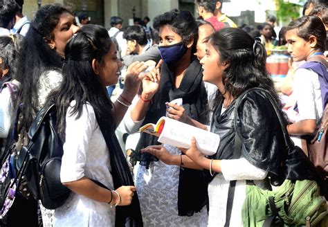 PUC students during their last time preparations before exam