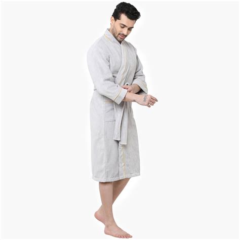 Buy SPACES Exotica Cotton Adult Bath Robe - XL from Spaces at just INR ...