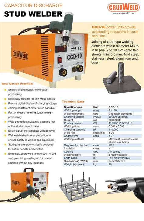 Stud Welding Machines - CD Stud Welding Machine Manufacturer from Faridabad