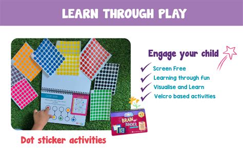 BuzzieWorld Brain Binder | Toddler Busy Binder for 4-7 Years | Mind ...
