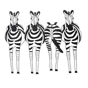 Design Toscano Static Stripes Sculptural Zebra Wall Frieze : Amazon.in ...