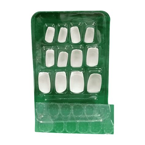 Xucai Beauty 12pc French Tip Press-On Nails Set