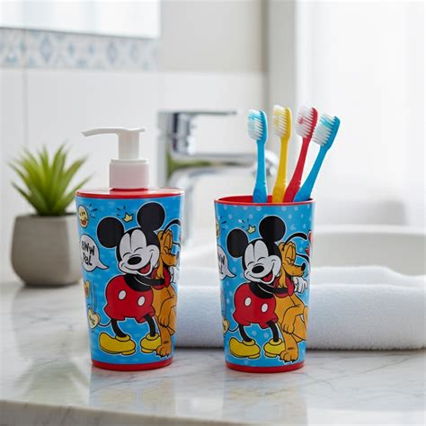 Liquid Dispenser & Toothbrush Holder - Mickey (Disney) – Gluman