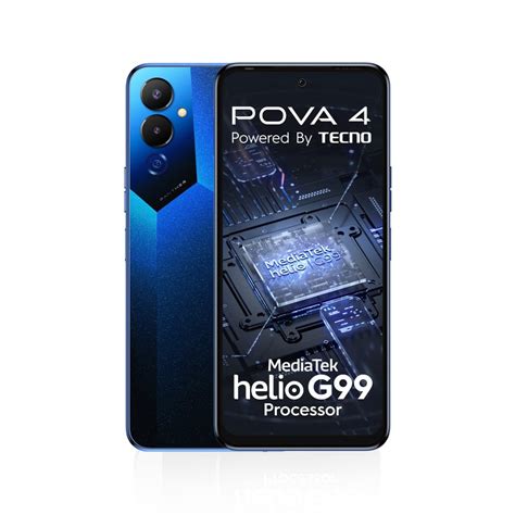 TECNO POVA 4 (Cryolite Blue,8GB RAM,128GB Storage Refurbished