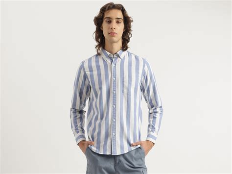 Regular Fit Button Down Striped Oxford Shirt – United Colors of ...