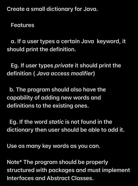 Image result for Code Dictionary Java