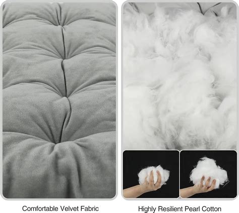 Buy REDCAMP Folding Camping Cots with Thicker Cot Pads for Adults ...