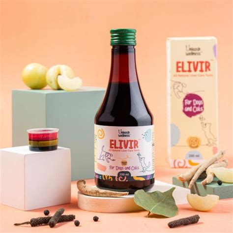 Buy Unleash Wellness Elivir Natural Liver Tonic for Dogs and Cats ...