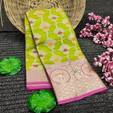 Nx 197 Soft Organza Silk Fancy Saree Collection