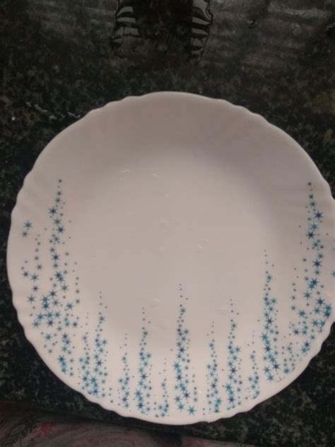 Buy Cello Imperial Sky Fall Opalware Dinner Set, 11 inch Full Plate, 33 ...