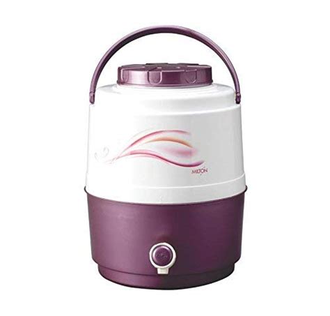 Milton Kool Musafir Insulated Plastic Water Jug, 20 Litres, Maroon ...