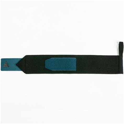 Weight Training Wrist Support And Protection Wraps Velcro Fastening - Blue