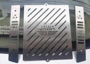 VD BULLET STUDIO RADIATOR GRILL JAWA Bike Radiator Guard Bike Radiator ...