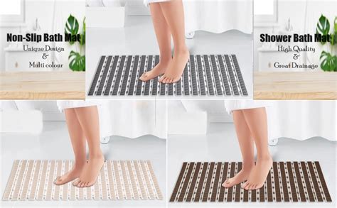 Buy RichAxis PVC Anti Skid Mat For Bathroom Anti Slip Bathroom Mat ...