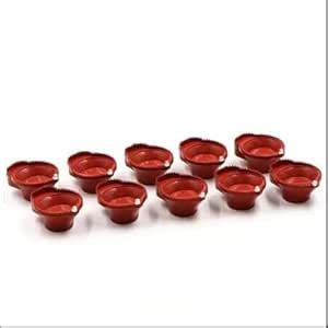 eCraftIndia Set of 6 Diwali Water Sensor Diyas with Water Sensing ...