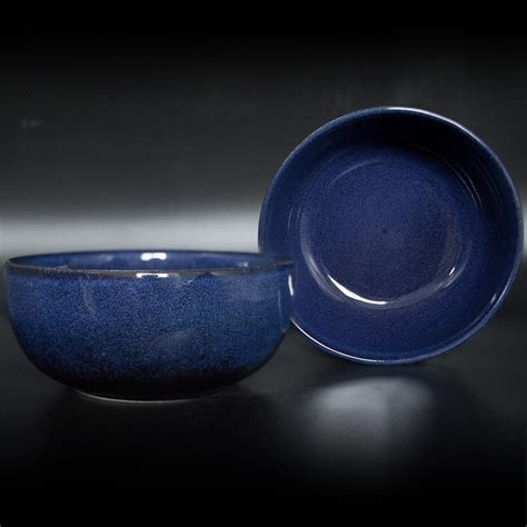 MR.HOMEZ (Set of 2) Dark Night - 900ml Stoneware Ceramic Handcrafted ...