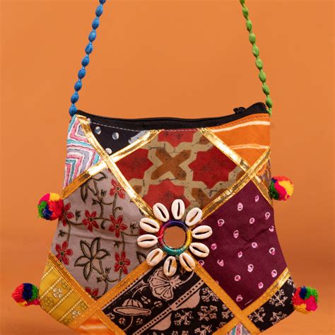 Godari Design Mix Farbric Sling bag – Ikyem