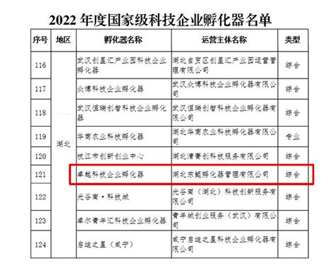 名单公布！我市这家孵化器入选“国家队”！_企业_服务_孝感市