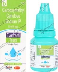 Everfresh Tears 0.5 %W/V Eye Drop (10): Uses, Side Effects, Price ...