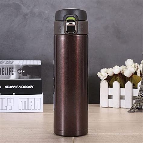 ZEX India Vacuum_Cup_BROW Color Designer Printed Stainless Steel ...