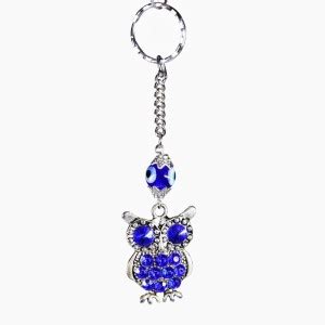 Jakha Zircon Owl Evil Eye Key Chain Door Car Hanging Decorative ...
