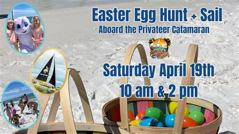 Shell Island Easter Egg Hunt & Snorkeling Sail on the Privateer ...